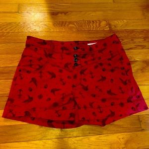 Lovesick size 13 Red Shorts